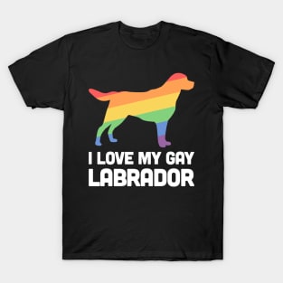 Labrador - Funny Gay Dog LGBT Pride T-Shirt